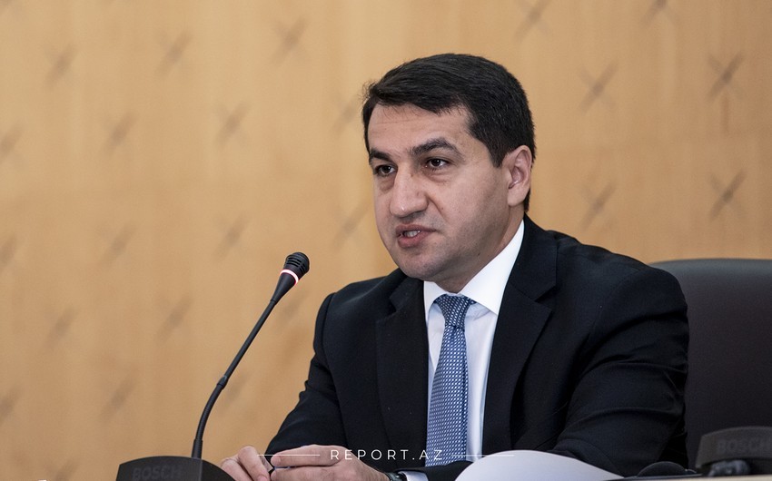 Hikmat Hajiyev: Immorality knows no bounds