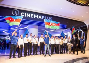 CinemaPlus провел флешмоб в честь Дня Государственного флага - ВИДЕО