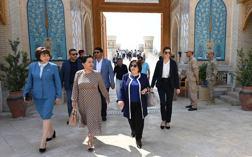 Participants of Summit of Women Parliament Speakers visit Samarkand