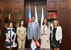 President of Swiss School of Higher Education visits Baku Higher Oil School