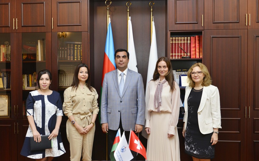 President of Swiss School of Higher Education visits Baku Higher Oil School