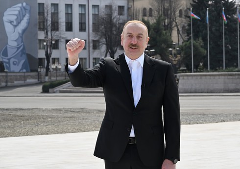 Ильхам Алиев: Антитеррористическая операция – это торжество несгибаемого духа азербайджанского народа
