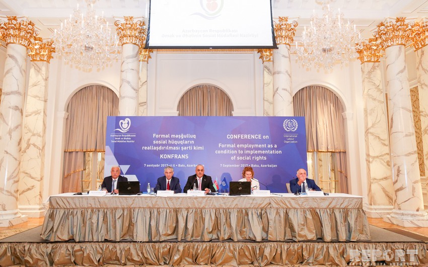 В Баку состоялась конференция Формальная занятость, как условие реализации социальных прав - ОБНОВЛЕНО