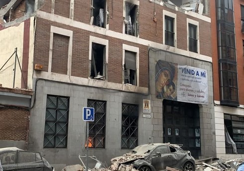При взрыве в Мадриде погибли не менее четырех человек