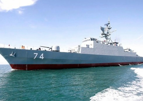 Иранские ВМС начали ремонт затонувшего эсминца Sahand