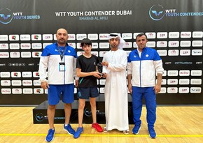 Azərbaycan stolüstü tennisçiləri “WTT Youth Contender” turnirində  üç bürünc medal qazanıblar