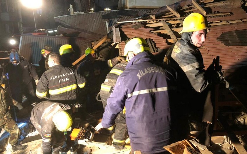 В результате взрыва в Хырдалане 6 человек размещены в больнице