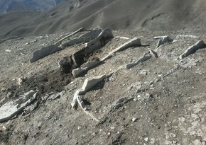 Stone-tiled graves found in Greater Caucasian Mountain Ridge - PHOTOS