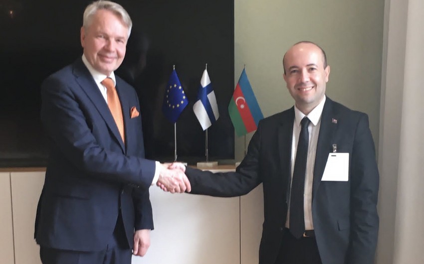 Azerbaijani deputy FM visits Finland