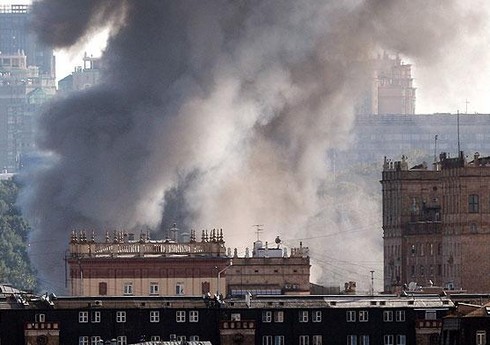 В Москве при пожаре на цветочном складе погибли 5 человек