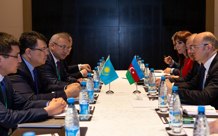 Баку и Астана обсудили вопрос транзита казахстанской нефти через Азербайджан