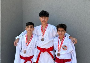 Azərbaycanın karate komandası Türkiyədə bürünc medal qazanıb