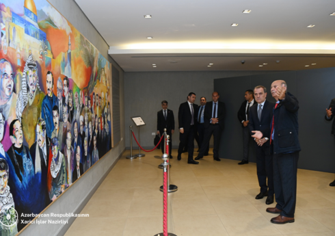 Глава МИД Азербайджана посетил музей Ясира Арафата