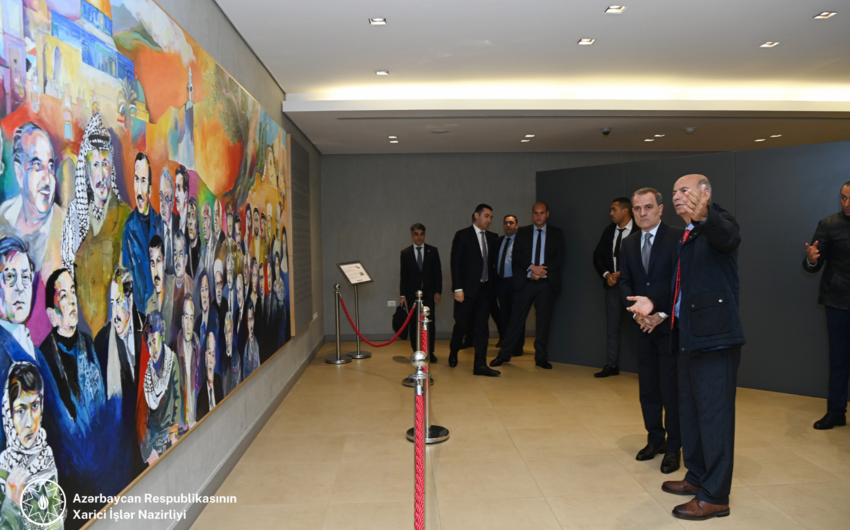 Глава МИД Азербайджана посетил музей Ясира Арафата