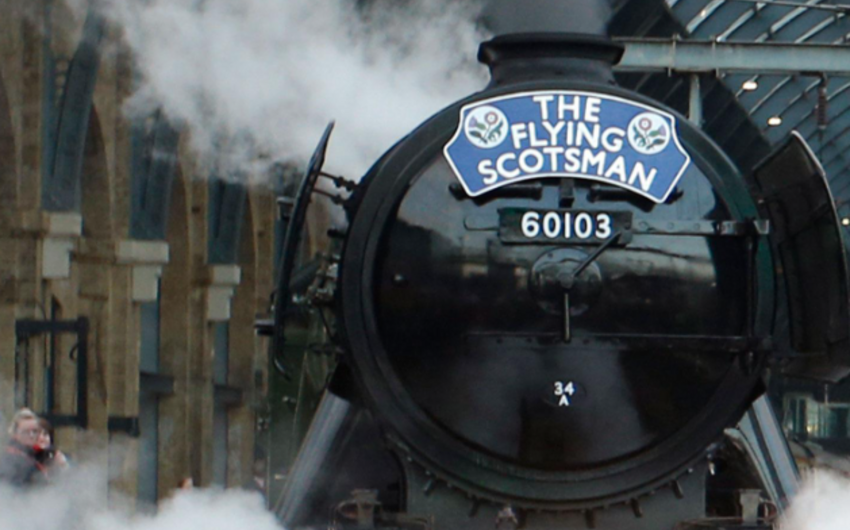 Two injured after Flying Scotsman crash at Highland station