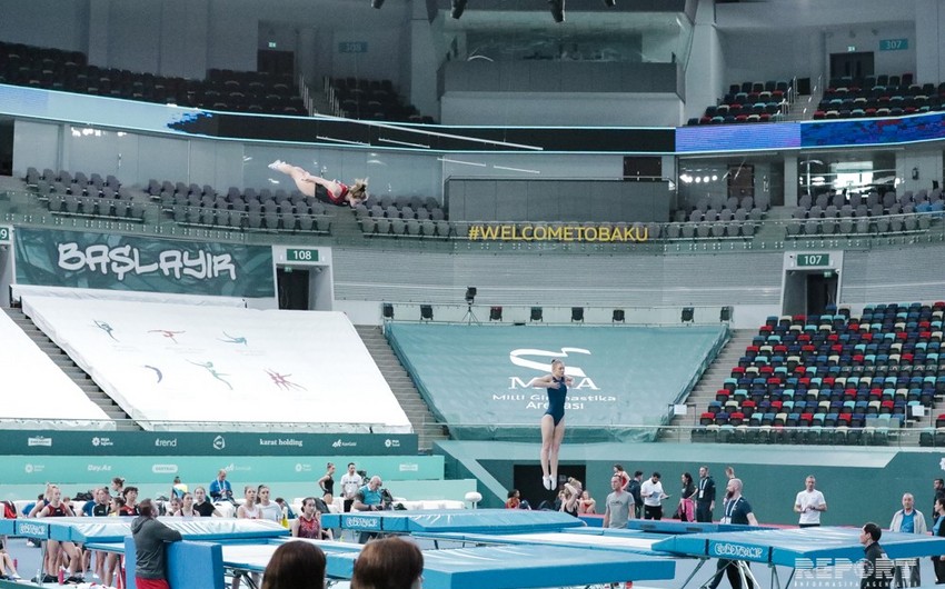 Milli Gimnastika Arenasında ilin ilk yarışı - REPORTAJ