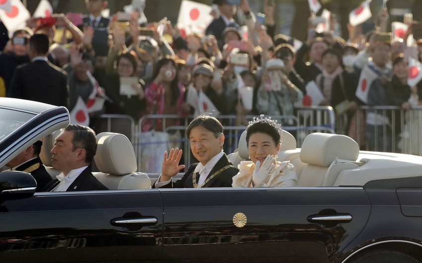В Токио состоялся торжественный парад в честь интронизации императора Японии