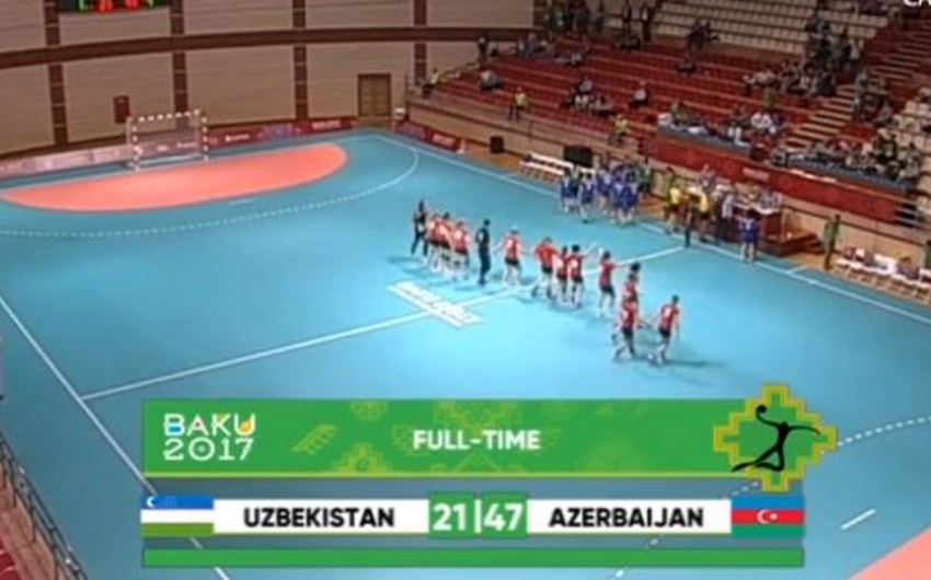 Исламиада: Женская сборная Азербайджана по гандболу одержала очередную победу