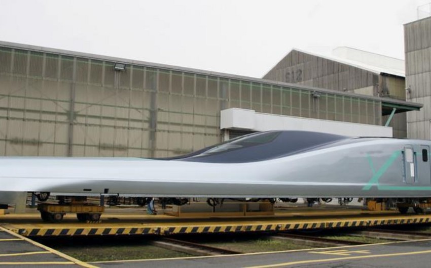 В Японии представили прототип поезда с максимальной скоростью 360 км/ч - ФОТО