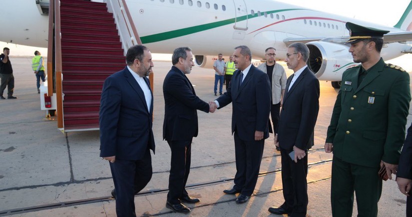 Iran Foreign Minister Araqchi arrives in Syrian capital Damascus