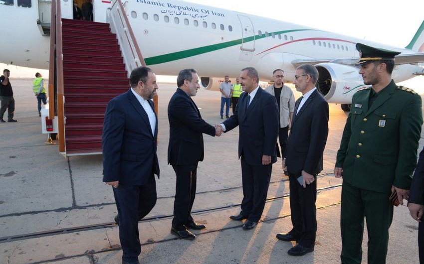 Iran Foreign Minister Araqchi arrives in Syrian capital Damascus