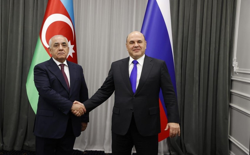Azerbaijan's Prime Minister Asadov extends condolences to his Russian counterpart