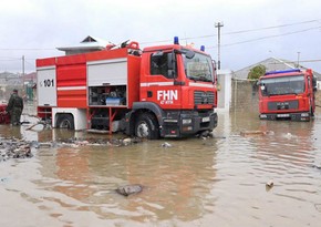 МЧС: В Лянкяране и Астаре затоплены дома, эвакуированы 11 человек