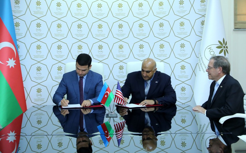 KOBİA və USAID arasında Anlaşma Memorandumu imzalanıb