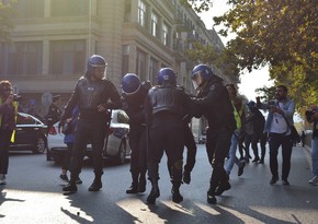 Полиция Грузии не разрешила оппозиции провести митинг на границе с Россией