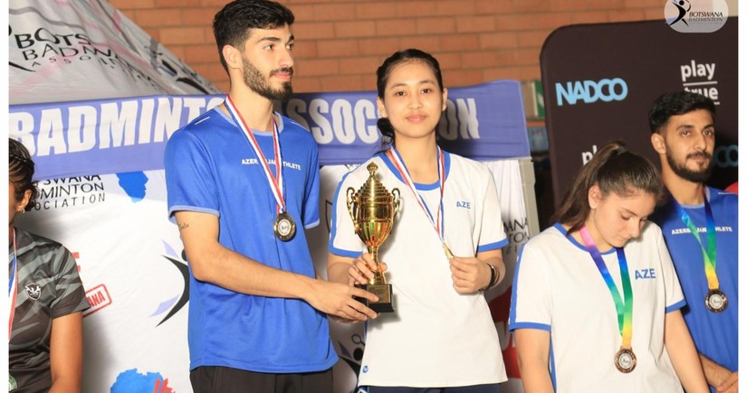 Azərbaycan badmintonçuları Botsvanada 6 medal qazanıblar