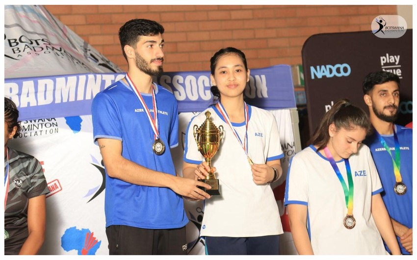 Azərbaycan badmintonçuları Botsvanada 6 medal qazanıblar