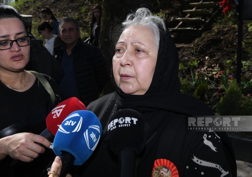 Мать шехида-разведчика: Благодаря победе в Отечественной войне мы можем посещать места, где погибли наши сыны