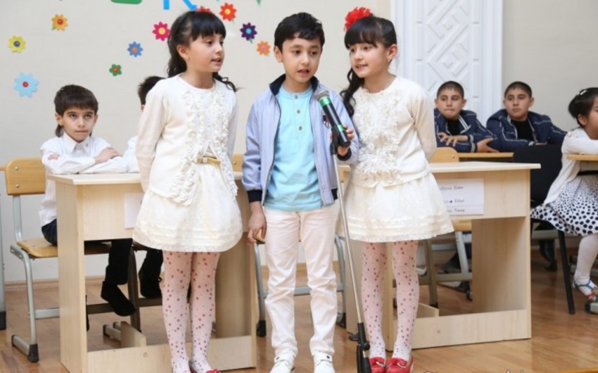 ​В Азербайджане прошло соревнование Талантливые близнецы - ФОТО