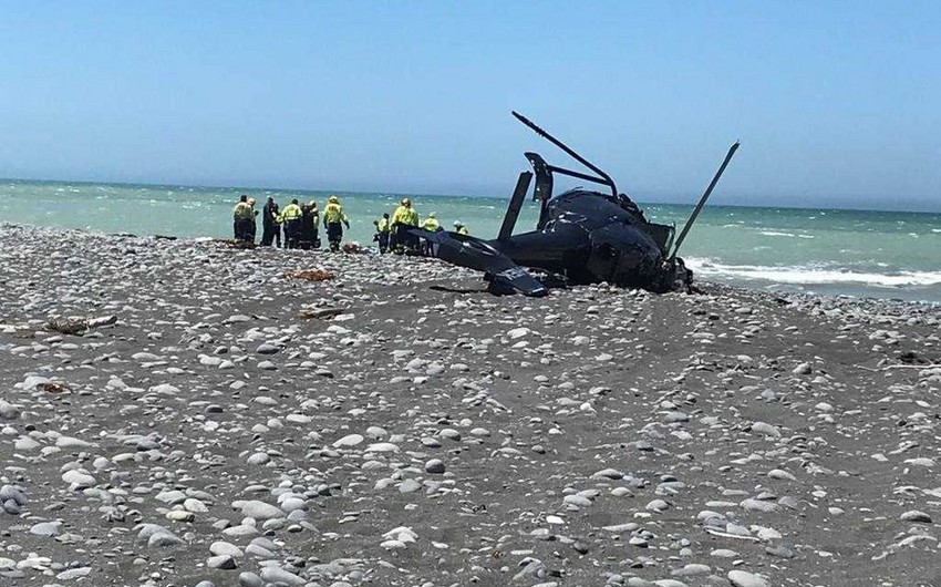 Yeni Zelandiyada helikopter qəzaya uğrayıb, ölən var