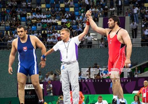 Azerbaijani wrestler defeated by his Turkish rival at Baku 2015 - UPDATED