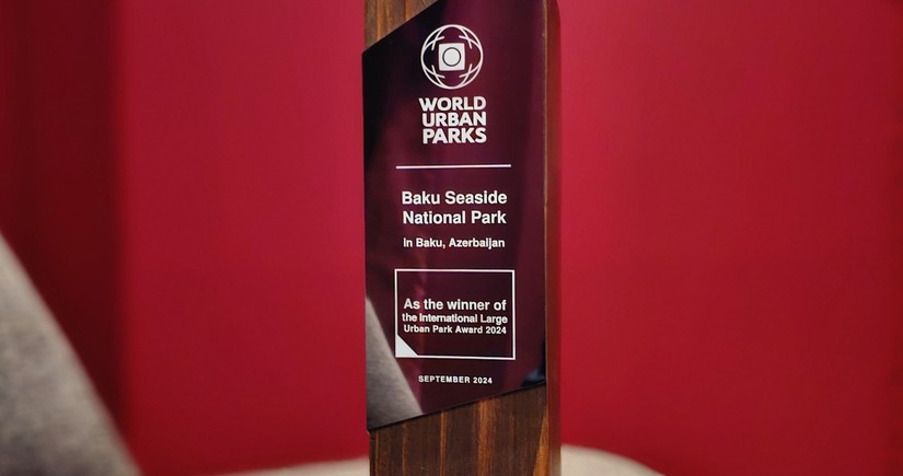 Azerbaijan's Seaside National Park wins International Large Urban Parks Award