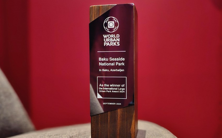 Azerbaijan's Seaside National Park wins International Large Urban Parks Award