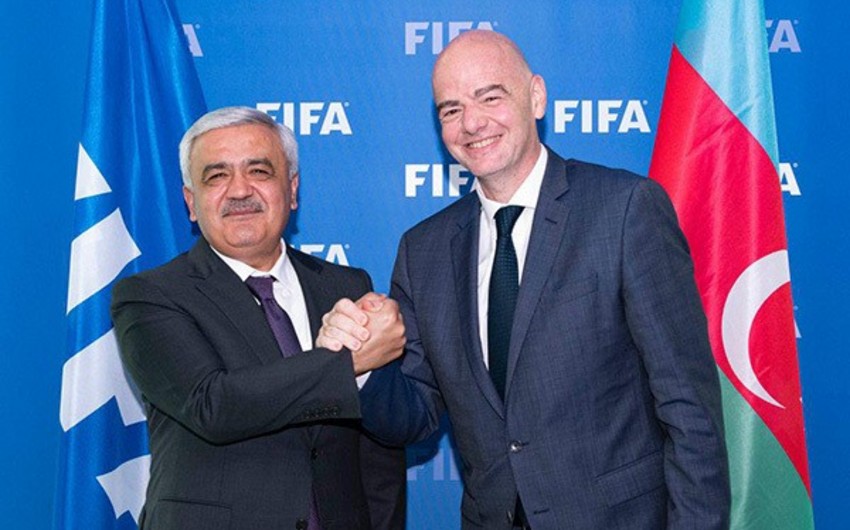 Президенты ФИФА и АФФА обсудили сотрудничество - ФОТО