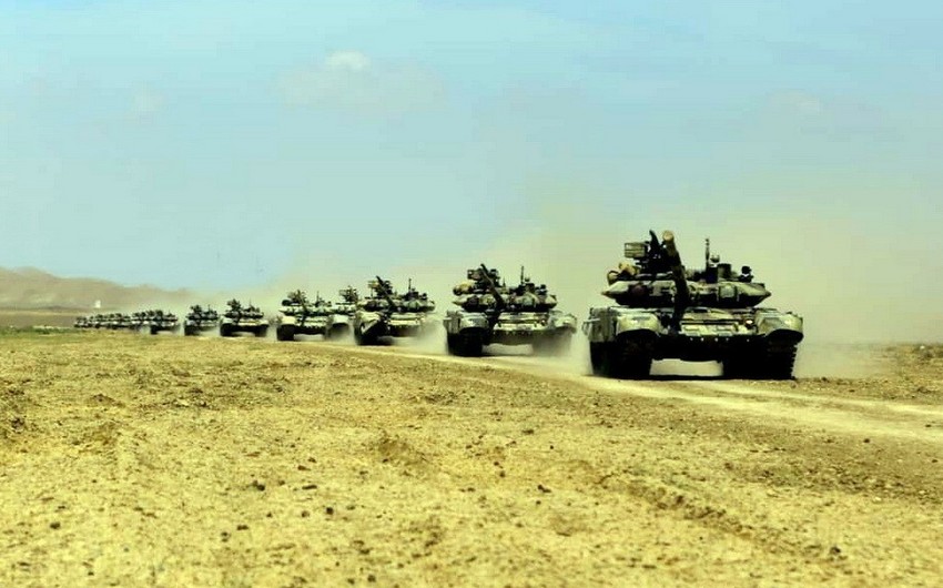 Azərbaycan Ordusunun genişmiqyaslı təlimləri başa çatıb