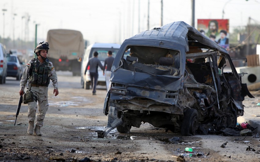 Bağdadda hərbi bazanın yaxınlığında partlayış olub: 7 ölü, 26 yaralı