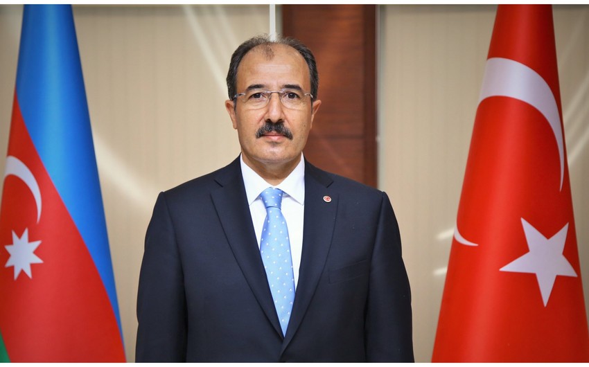 Посол Турции поделился публикацией из поездки в Физули