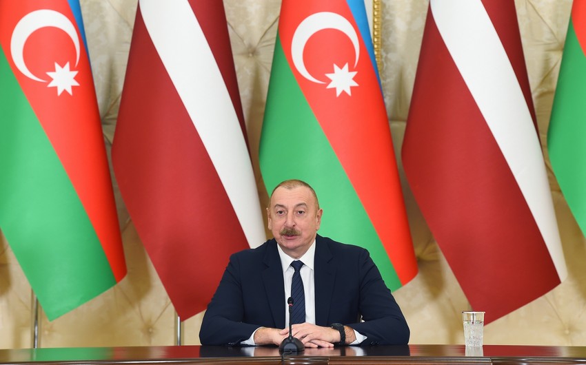 Azərbaycan Prezidenti: Bu yaxınlarda Avropaya yaşıl enerji ixrac etməyə başlayacağıq