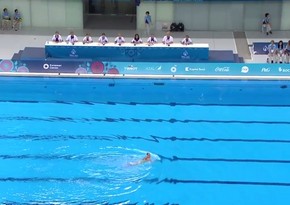 Final stage of individual competitions in synchronized swimming launched - LIVE