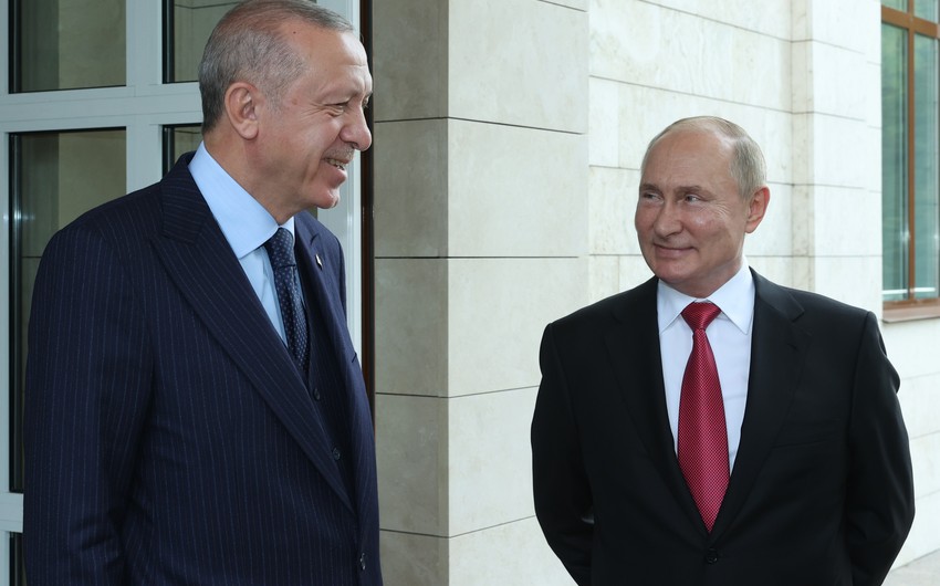 Turkey's Erdogan describes talks with Putin as fruitful