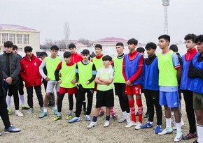 Naxçıvanda 15 və 16 yaşlı futbolçular üçün seleksiya məşqləri keçirilib