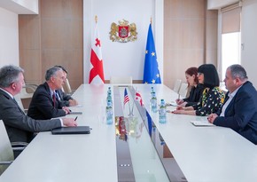 Gorgian State Minister for Reconciliation meets US Senior Advisor for Caucasus Negotiations