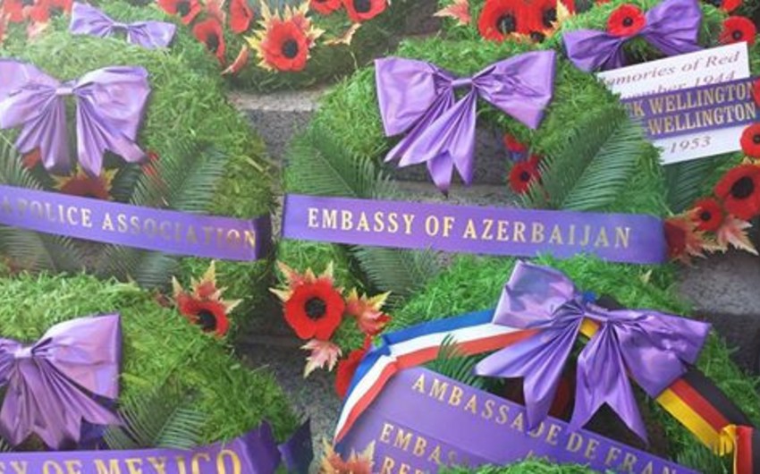 ​Azeri Embassy in Canada attends the event dedicated to the end of World War I