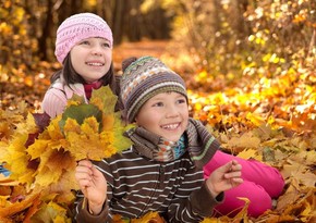 Fall break from school ends in Azerbaijan