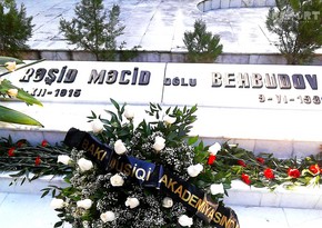 Commemoration ceremony of singer Rashid Behbudov was held at his tomb