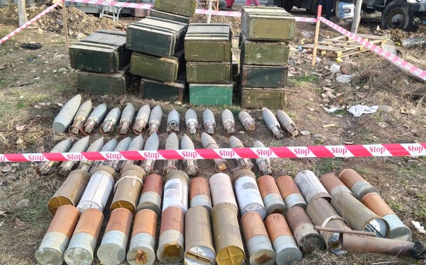 В прифронтовых районах обнаружены неразорвавшиеся боеприпасы